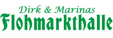 Dirk und Marinas Flohmarkthalle Logo